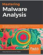 'Mastering Malware Analysis' book cover