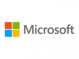 Microsoft logo.