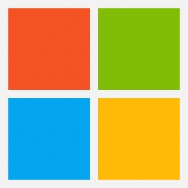 Microsoft logo.