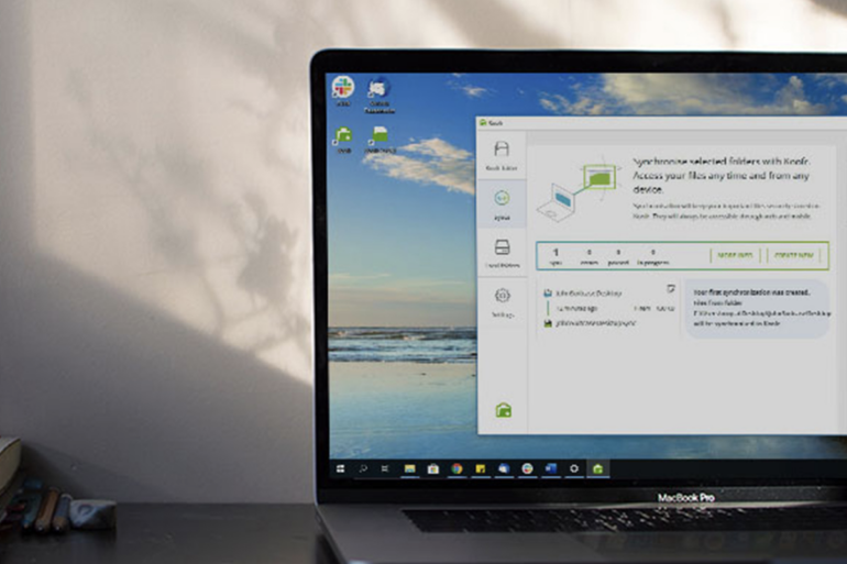 Koofr Cloud Storage on a computer.