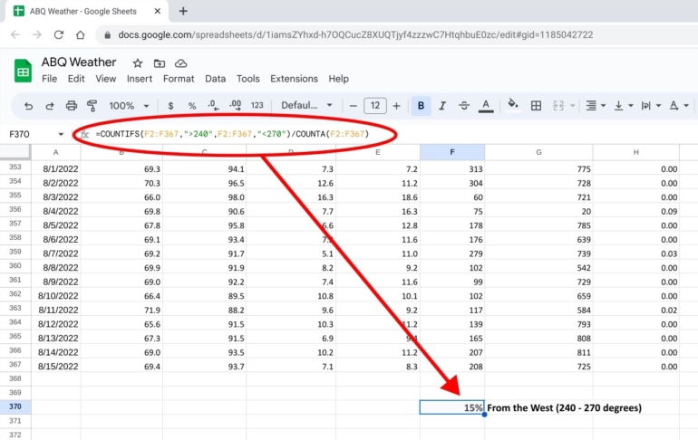 With minor tweaks, the code snippet response provided by Bard delivered the desired calculation.