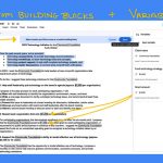 How to Use Custom Building Blocks & Variables in Google Docs